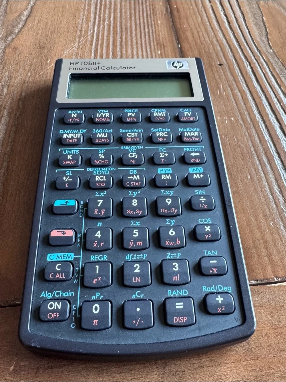 HP financial calculator